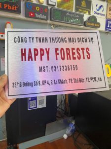 BIỂN TÊN CÔNG TY CHẤT LIỆU ALU