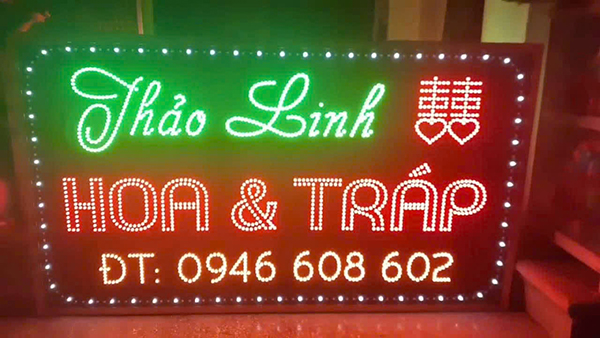 Thi công bảng LED vẫy tại Bình Thạnh – hiệu ứng ánh sáng nổi bật, giá cực tốt!"